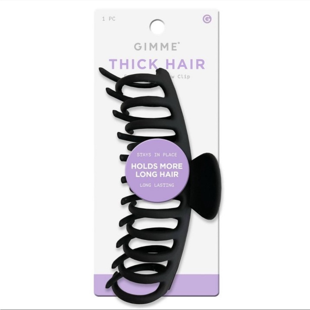 Gimme Thick Hair Claw Clip – Strong Hold for Long Hair- NWT